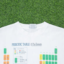 Load image into Gallery viewer, (1996) Periodic Table Of Elements Chemistry Science Cotton Expressions Graphic T-Shirt - M
