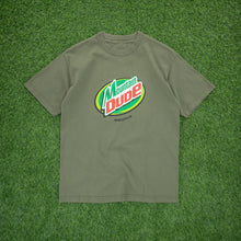 Load image into Gallery viewer, Mountain Dude Whistler Parody Beverage Logo Graphic T-Shirt - M