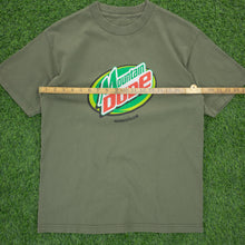 Load image into Gallery viewer, Mountain Dude Whistler Parody Beverage Logo Graphic T-Shirt - M