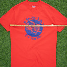 Load image into Gallery viewer, If You Ain’t A Pilot You Ain’t Sh!t Hanes Cartoon Joke Plane Graphic Single Stitch T-Shirt - M/L