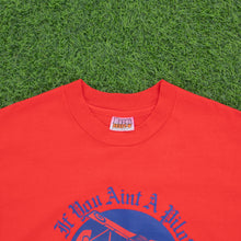 Load image into Gallery viewer, If You Ain’t A Pilot You Ain’t Sh!t Hanes Cartoon Joke Plane Graphic Single Stitch T-Shirt - M/L