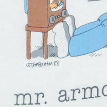 Load image into Gallery viewer, (1988) Mr Armchair Athlete Jim Benton Cartoon Joke Graphic Single Stitch T-Shirt - XL