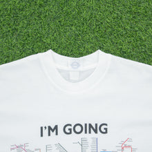 Load image into Gallery viewer, (1998) I’m Going Underground Official London Underground Regional Transport Railroads Map Graphic T-Shirt - L/XL