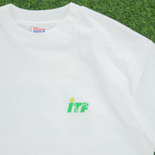 Load image into Gallery viewer, ITF International Tennis Federation Logo Double Sided Graphic Deadstock Hanes Single Stitch T-Shirt - XL