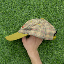 Load image into Gallery viewer, Mossimo Cursive Embroidered Plaid Wool Blend Twill Two Tone 6-Panel Snapback Cap - One Size