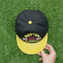 Load image into Gallery viewer, Boston Basket Company United Lifestyle USA Promotional Three Tone 6-Panel Snapback Cap - One Size