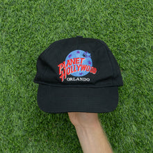 Load image into Gallery viewer, Planet Hollywood Orlando Embroidered Souvenir 6-Panel Snapback Cap - One Size