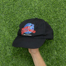 Load image into Gallery viewer, Planet Hollywood Orlando Embroidered Souvenir 6-Panel Snapback Cap - One Size