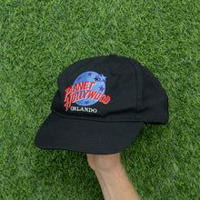 Load image into Gallery viewer, Planet Hollywood Orlando Embroidered Souvenir 6-Panel Snapback Cap - One Size