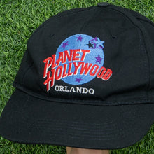 Load image into Gallery viewer, Planet Hollywood Orlando Embroidered Souvenir 6-Panel Snapback Cap - One Size