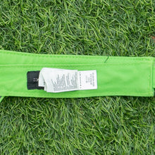 Load image into Gallery viewer, 2008 Nike Golf Swoosh Spell Out Embroidered Two Tone Green Visor Cap - One Size (S/M)
