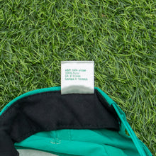 Load image into Gallery viewer, 1993 Nike 3D Swoosh Logo Embroidered Turquoise Green Purple Nylon SnapBack Cap - One Size