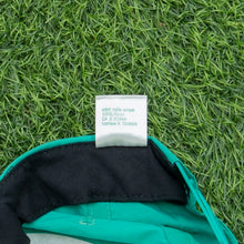 Load image into Gallery viewer, 1993 Nike 3D Swoosh Logo Embroidered Turquoise Green Purple Nylon SnapBack Cap - One Size