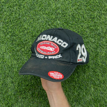 Load image into Gallery viewer, Monaco Grand-Prix Racing Team Pilot 29 Monte-Carlo Black Cap - One Size