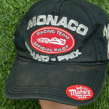 Load image into Gallery viewer, Monaco Grand-Prix Racing Team Pilot 29 Monte-Carlo Black Cap - One Size