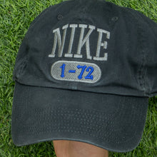 Load image into Gallery viewer, Nike 1-72 Spell Out Embroidered Black Cap - One Size