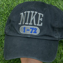 Load image into Gallery viewer, Nike 1-72 Spell Out Embroidered Black Cap - One Size