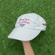 Load image into Gallery viewer, Panama Jack Off Shore Racing S-12 Boat Grey Long Brim 5-Panel Fitted Cap - One Size