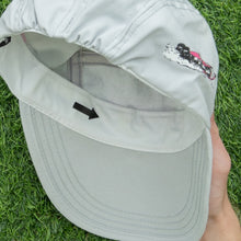 Load image into Gallery viewer, Panama Jack Off Shore Racing S-12 Boat Grey Long Brim 5-Panel Fitted Cap - One Size