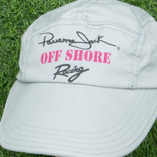 Load image into Gallery viewer, Panama Jack Off Shore Racing S-12 Boat Grey Long Brim 5-Panel Fitted Cap - One Size