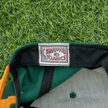 Load image into Gallery viewer, Crooks & Castles Chain Logo Hardwood Classics NBA Basketball Wool Three Tone 6-Panel SnapBack Cap - One Size