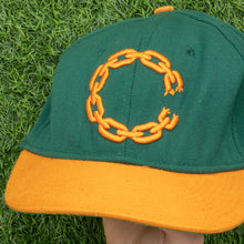 Load image into Gallery viewer, Crooks & Castles Chain Logo Hardwood Classics NBA Basketball Wool Three Tone 6-Panel SnapBack Cap - One Size