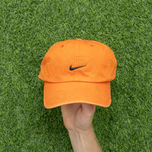 Load image into Gallery viewer, 2000 Nike Small Centre Swoosh Embroidered Orange 6-Panel Cap - One Size
