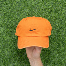 Load image into Gallery viewer, 2000 Nike Small Centre Swoosh Embroidered Orange 6-Panel Cap - One Size