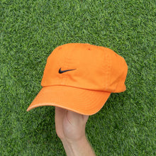 Load image into Gallery viewer, 2000 Nike Small Centre Swoosh Embroidered Orange 6-Panel Cap - One Size