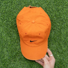 Load image into Gallery viewer, 2000 Nike Small Centre Swoosh Embroidered Orange 6-Panel Cap - One Size
