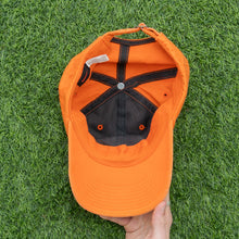 Load image into Gallery viewer, 2000 Nike Small Centre Swoosh Embroidered Orange 6-Panel Cap - One Size