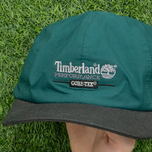 Load image into Gallery viewer, Timberland Performance Gore-Tex Polartec Fleece Lined Embroidered Spell Out Waterproof Interchangeable Earflap Trapper 6-Panel Cap - One Size (S/M)