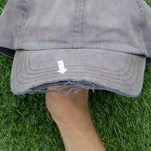 Load image into Gallery viewer, Polo Ralph Lauren Spell Out Embroidered Distressed Faded 6-Panel Baseball Cap - One Size