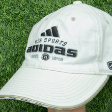 Load image into Gallery viewer, Adidas Spell Out USA Sports Embroidered Piping 6-Panel Cap - One Size