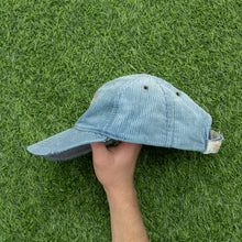 Load image into Gallery viewer, Reebok Large Box Logo Spell Out Embroidered Distressed Corduroy 6-Panel Cap - One Size