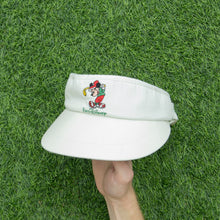Load image into Gallery viewer, Euro Disney Mickey Mouse Golf Embroidered Two Tone Visor Cap - One Size