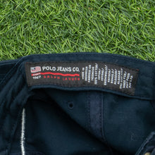 Load image into Gallery viewer, Polo Jeans Company Ralph Lauren Spell Out Embroidered Debossed 6-Panel Cap - One Size