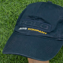 Load image into Gallery viewer, Polo Jeans Company Ralph Lauren Spell Out Embroidered Debossed 6-Panel Cap - One Size