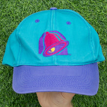 Load image into Gallery viewer, Taco Bell Embroidered Employee Uniform Promotional Two Tone 6-Panel Snapback Cap - One Size