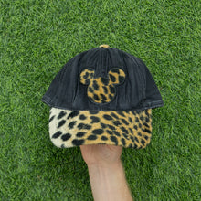 Load image into Gallery viewer, Animal Kingdom Disney Mickey Mouse Leopard Print Faux 6-Panel Cap - One Size