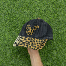 Load image into Gallery viewer, Animal Kingdom Disney Mickey Mouse Leopard Print Faux 6-Panel Cap - One Size