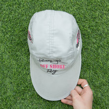 Load image into Gallery viewer, Panama Jack Off Shore Racing S-12 Boat Grey Long Brim 5-Panel Fitted Cap - One Size