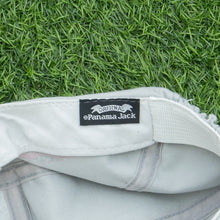 Load image into Gallery viewer, Panama Jack Off Shore Racing S-12 Boat Grey Long Brim 5-Panel Fitted Cap - One Size