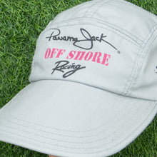 Load image into Gallery viewer, Panama Jack Off Shore Racing S-12 Boat Grey Long Brim 5-Panel Fitted Cap - One Size