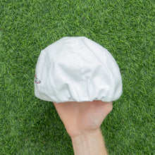 Load image into Gallery viewer, Panama Jack Off Shore Racing S-12 Boat White Long Brim 5-Panel Fitted Cap - One Size
