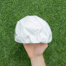 Load image into Gallery viewer, Panama Jack Off Shore Racing S-12 Boat White Long Brim 5-Panel Fitted Cap - One Size