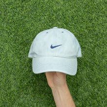 Load image into Gallery viewer, 2002 Nike Small Swoosh Embroidered Baby Blue Two Tone 6-Panel Snapback Cap - One Size (S)