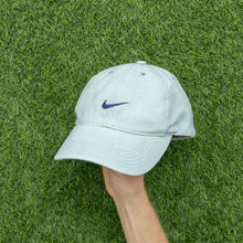 Load image into Gallery viewer, 2002 Nike Small Swoosh Embroidered Baby Blue Two Tone 6-Panel Snapback Cap - One Size (S)
