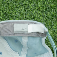 Load image into Gallery viewer, 2002 Nike Small Swoosh Embroidered Baby Blue Two Tone 6-Panel Snapback Cap - One Size (S)
