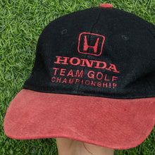 Load image into Gallery viewer, Honda Team Golf Championship Racing Wool Blend Two Tone 6-Panel Cap - One Size